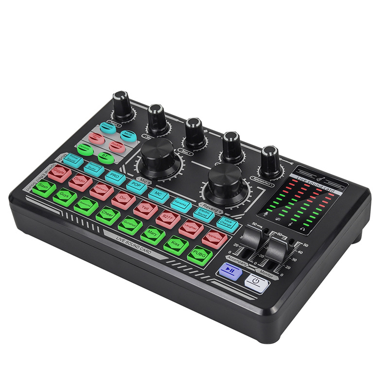 Tarjeta de sonido D996 transmisión en vivo especial teléfono móvil computadora ancla grabación de canto con micrófono de reducción de ruido inteligente Bluetooth image 5
