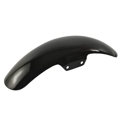Suitable for Honda REBEL CM 300 500 CMX renegade modified motorcycle front fender mud shield (Motorcycle Fender) - bright-black