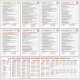 Cross-border New ADHD CLEANING Household Cleaning Schedule Annual Cleaning List Plan This in stock
