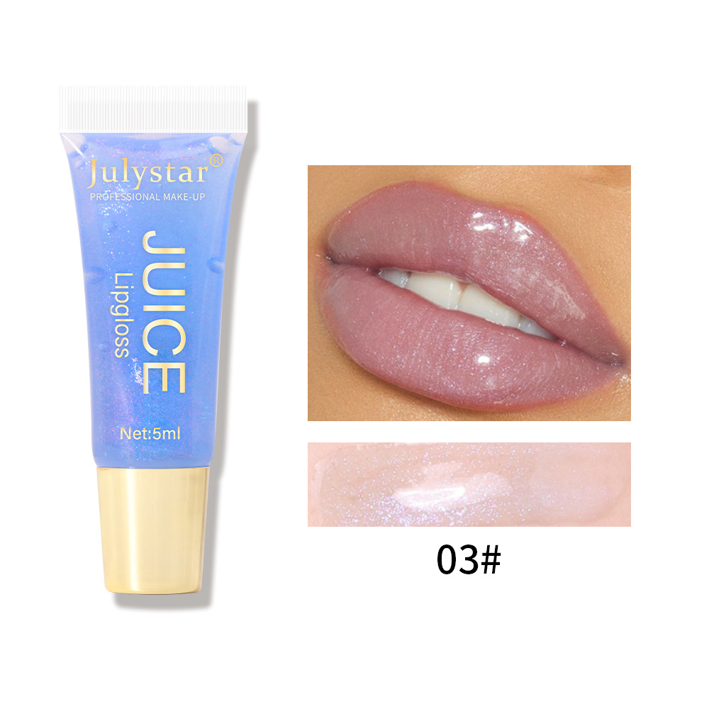 Cross-border hydrating lip gloss with a lustrous texture, non-stick cup, brightening tube, lip gloss and lip gloss wholesale for export undefined