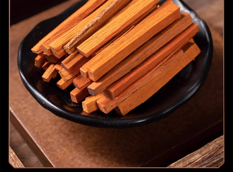Sappan Wood Su Mu 苏木 Dried Herb Slices Natural Dye and Decoction Herb 500g specifications