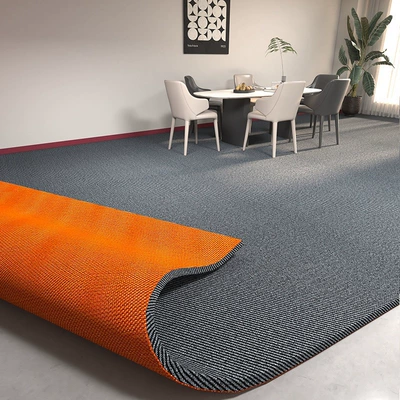 Car Carpet – vans and truck compartments - gray-meteor-pattern-tpe-120200cm