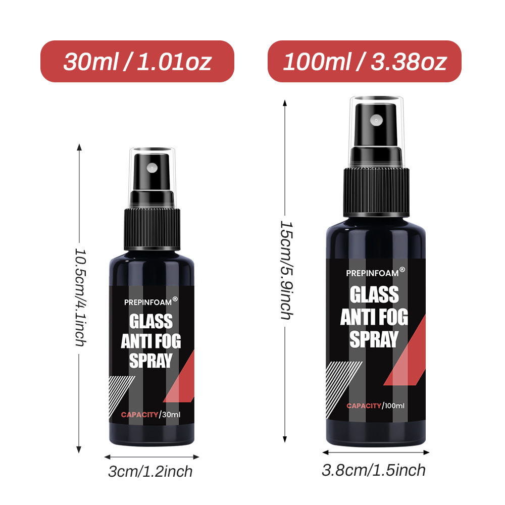 Prepinfoam-P109 Car Windshield Anti-Fog Agent Defogging Car Window Transparent and Long-Lasting Cross-Border Supply