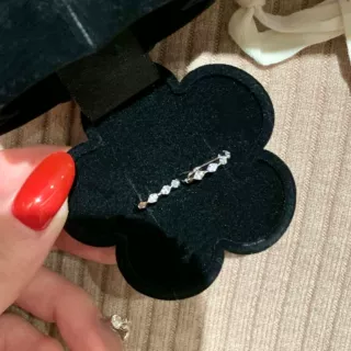 S925纯银满钻水滴耳环女轻奢中古风高级感小众设计耳环小红书爆款