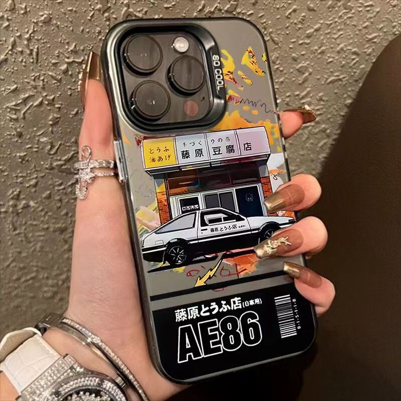 Fujiwara Tofu Shop Is Suitable for Apple 16 Mobile Phone Case Iphone15Promax/14/13 Trendy Xr/Xs