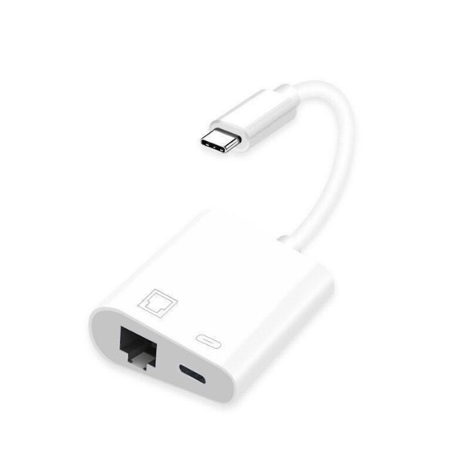 Type-c to 100 m network card/pd charging two-in-one converter typec wired network card suitable for mobile phones Type-c to 100 m network card/pd charging two-in-one converter typec wired network card suitable for mobile phones