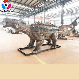 景区 商场 恐龙展览仿真恐龙模型设计制作厂家 仿真恐龙甲龙模型