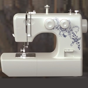 跨境新品2024新款818家用多功能45线型双针迷你缝纫机锁边钉扣眼