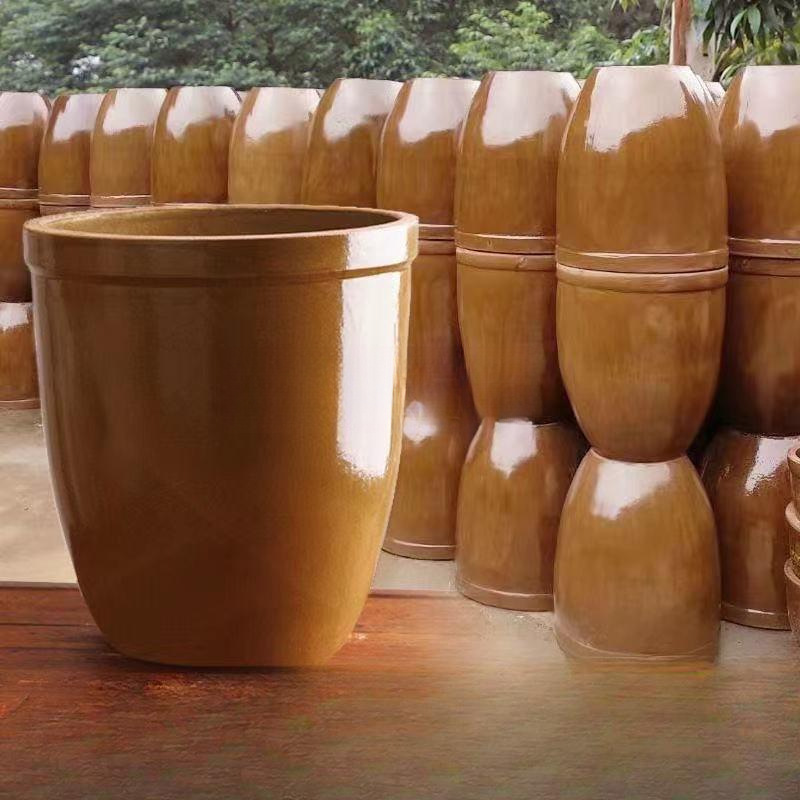 缸发酵咸菜陶瓷酸菜酿酒用酱缸老式腌菜大水缸储水缸小瓦米缸密封