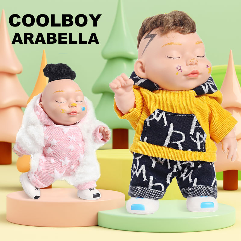 Cross-border Internet celebridad vinilo muñeca simulación muñeca moda Niño niña muñeca moda decoración regalo mano Oficina