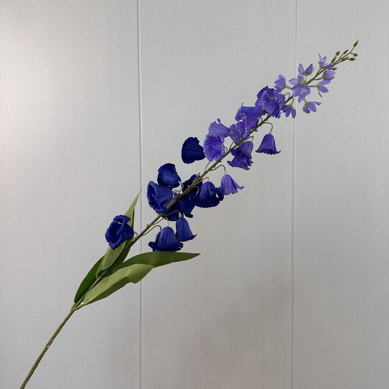 模擬スズランの花外国貿易結婚式模擬花フランス風鈴吊り時計ソフト装飾写真撮影の小道具道路ガイド花|undefined