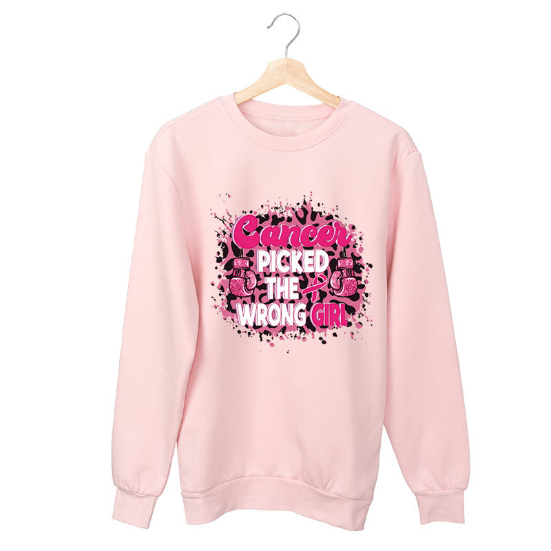 Breast cancer hot print.