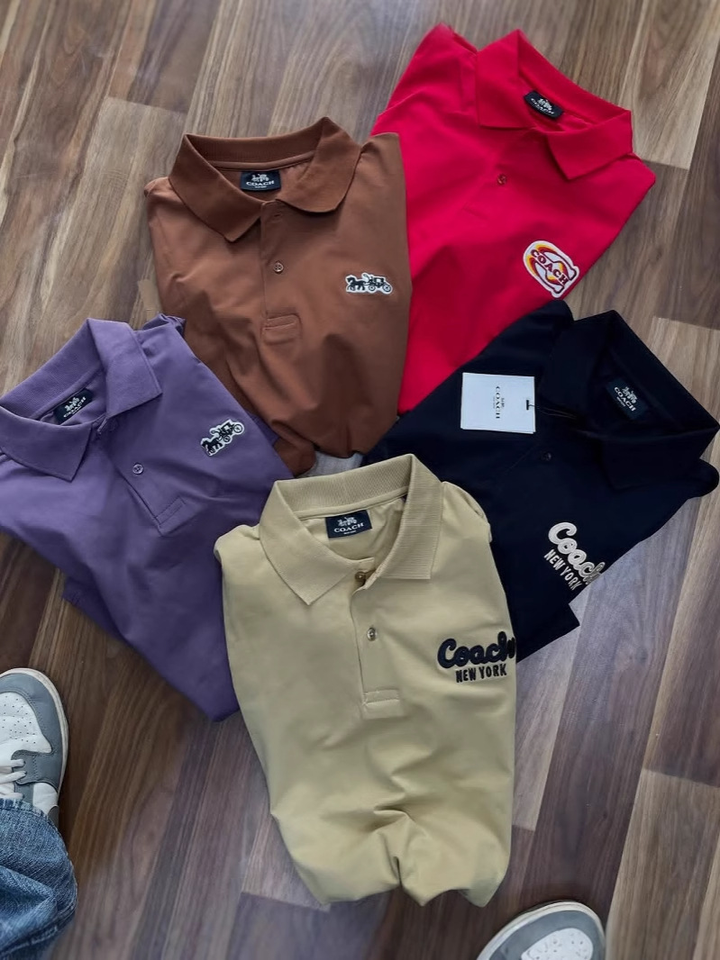 Camisetas para hombres y mujeres casual todo-fósforo manga corta POLO tees cuello redondo tshirt fuente al por mayor wholesale