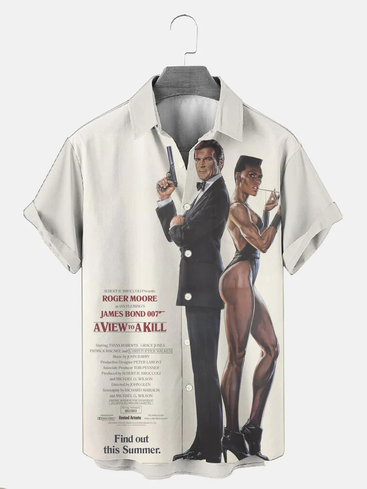 Trend de moda para hombres transfronterizos Camisa de manga corta hawaiana Camisa estampada digital 3D Transfronteriza Amazon