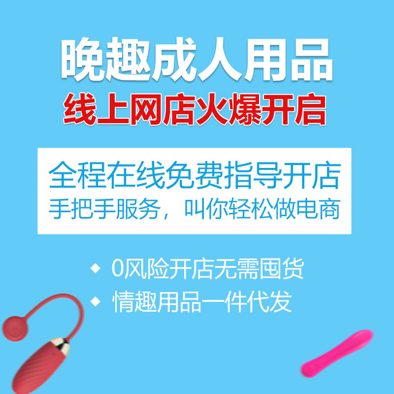 晚趣情趣成人用品加盟代理批一件代发开淘宝网店性保健品厂家一手