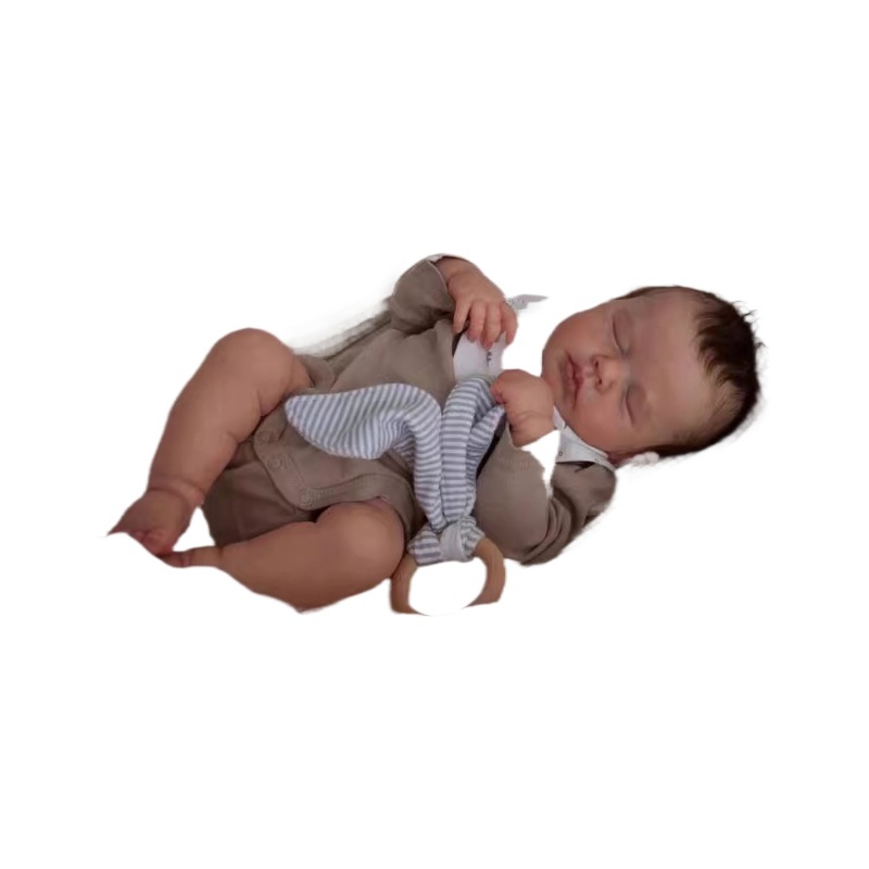19 pulgadas muñeca LOULOU simulación muñeca renacida bebé transfronterizo Comercio electrónico comercio exterior azul océano suministro