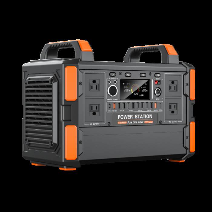 Almacenamiento de energía portátil de fosfato de hierro y litio de alta potencia al aire libre 1000WH estación de energía de emergencia móvil