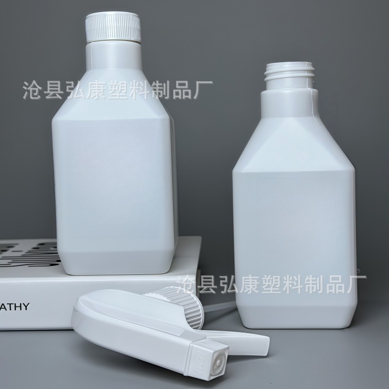 スポット供給 500 ミリリットル油煙スプレーボトル 300 ミリリットル消毒剤クリーナースプレーボトル白いプラスチックの空のボトル|undefined