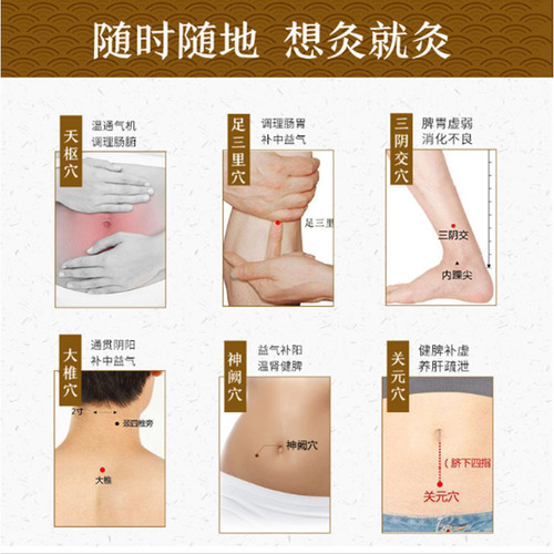 Moxibustion patch, spontaneous heating palace warmer patch, warm moxibustion patch, moxa grass moisturizing patch, cervical vertebra knee patch, warm baby Nanyang