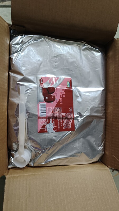 水果捞酸奶商用20斤厚切炒酸奶拉丝大包水黑五谷海藻蓝成品茉|undefined