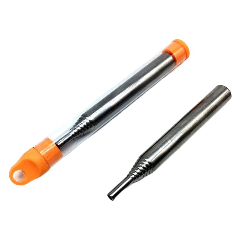 Stainless steel blowing tube blowing fire barrel Pocket Bell camping fire tool retractable blowing Rod