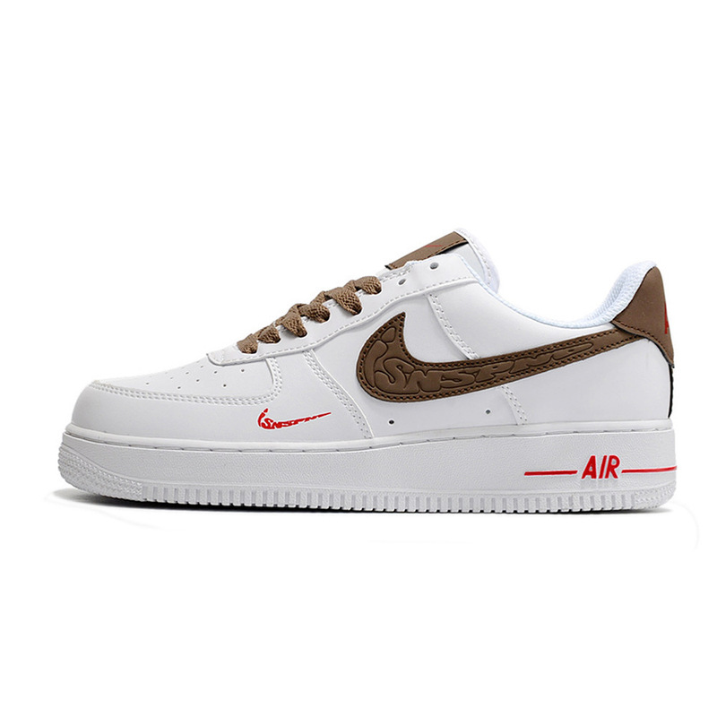 Air Force 1 Women's White Sneakers Putian Pure Original Casual Low-Top Durable Official Men's and Women's Autumn Versatile Trendy Shoes