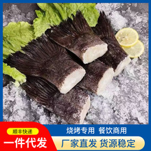 新鲜冷冻鲽鱼尾比目鱼鸦片鱼格陵兰鱼餐饮烧烤自助餐海鲜商用批发