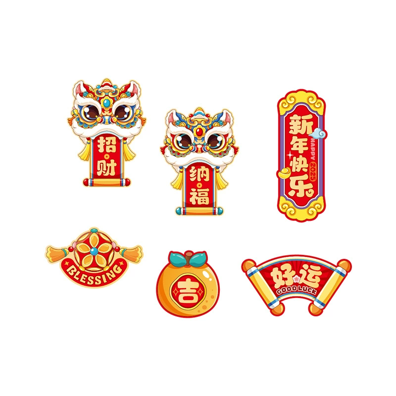 Magnetic fridge magnet, creative layout, decorations, new collection, wholesale