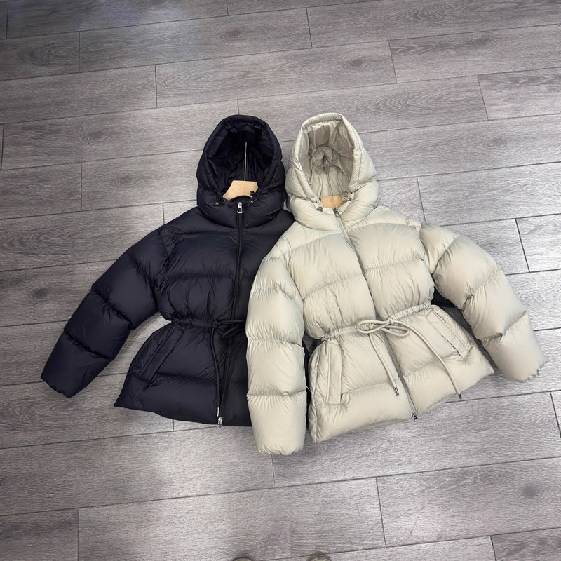 25 New Winter Lightweight Puff down Jacket Women's Waist Slimming Look Hooded Thickeneded Bread Jacket Wholesale Delivery 25 New Winter Lightweight Puff down Jacket Women's Waist Slimming Look Hooded Thickeneded Bread Jacket Wholesale Delivery