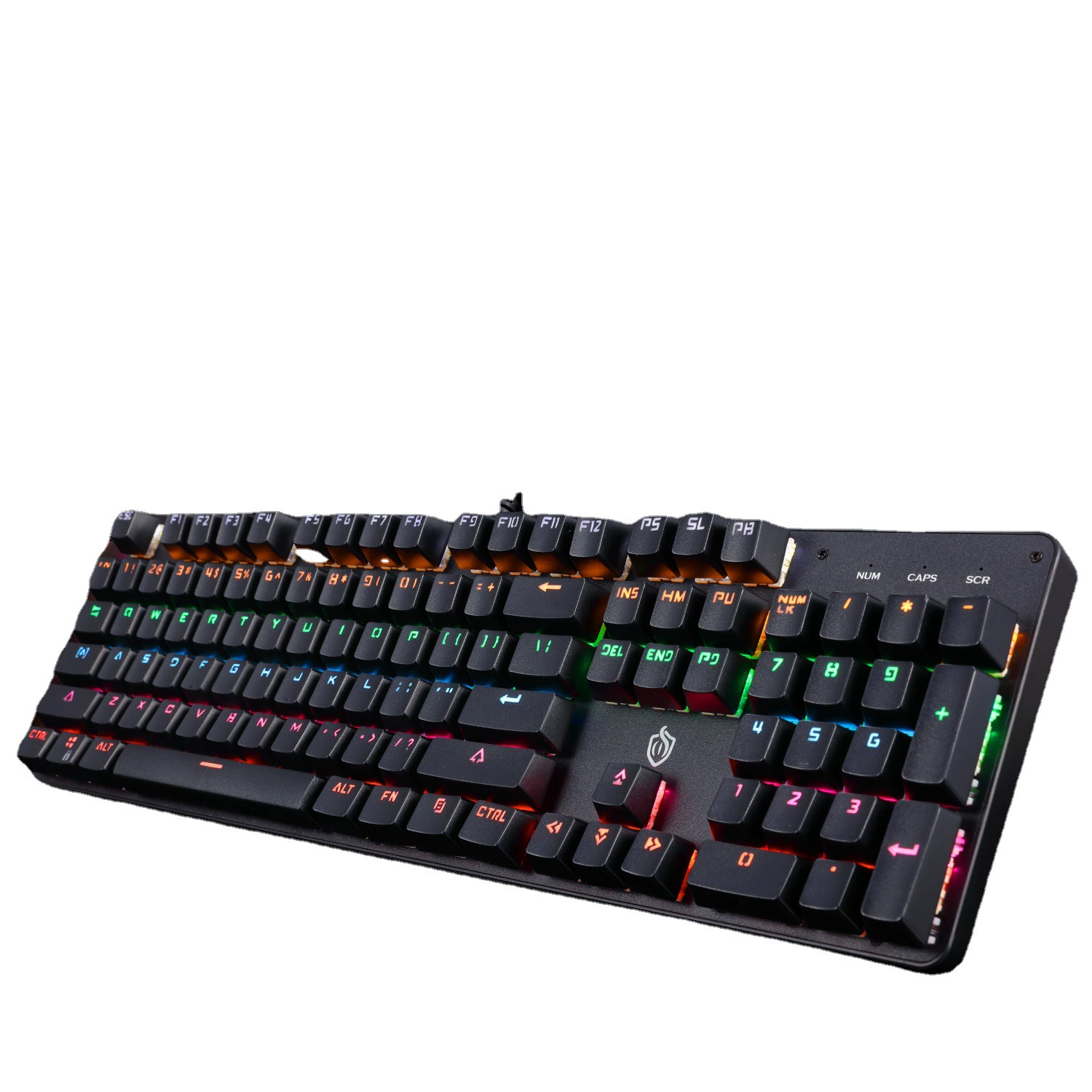 Meishang E Clan Steampunk hjk900 настоящая механическая проводная клавиатура, светящаяся зеленая ось, интернет-кафе, интернет-кафе, киберспорт