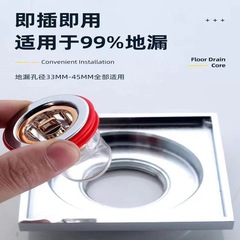 地漏防臭芯塞子銅配件提籃式漏水塞地漏芯防反味防蟲內芯通防臭器
