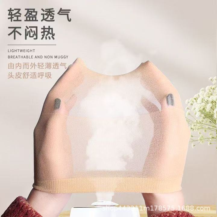 Perucas de pelo, bolsillo de nylon, un extremo de la red elástica transfronteriza de Europa y Estados Unidos en stock