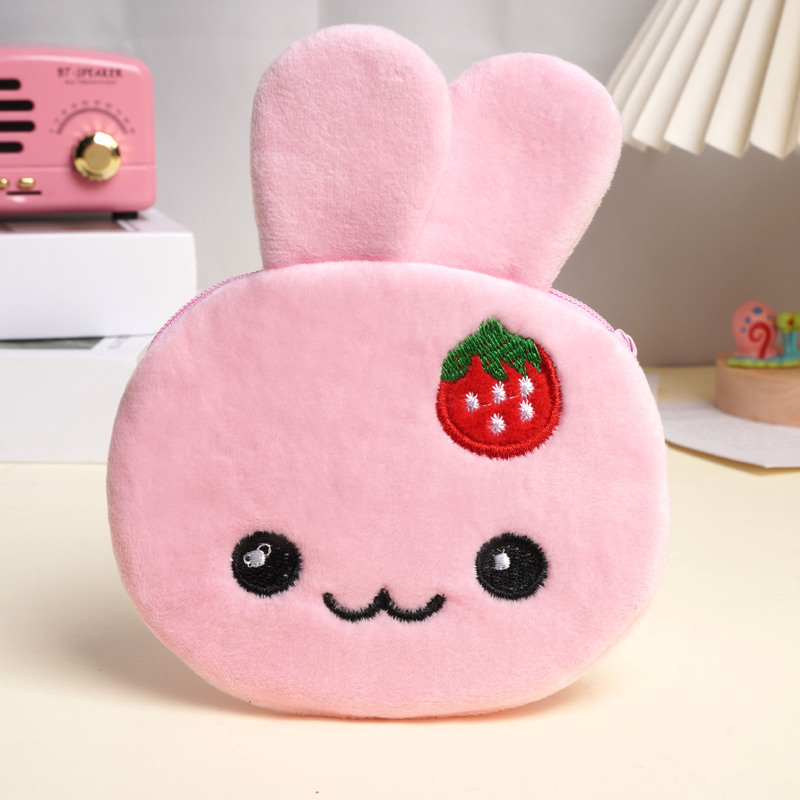 韓国語版 ins 漫画コイン小銭入れ女性かわいい学生ポータブルミニぬいぐるみヘッドフォンバッグキーバッグ|undefined