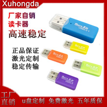 品质之选冰爽TF读卡器品牌品质2.0高速读卡器工厂