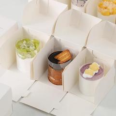 法甘ケーキ包装箱2インチ3インチケーキ箱カットケーキ包装箱焙煎デザート包装箱