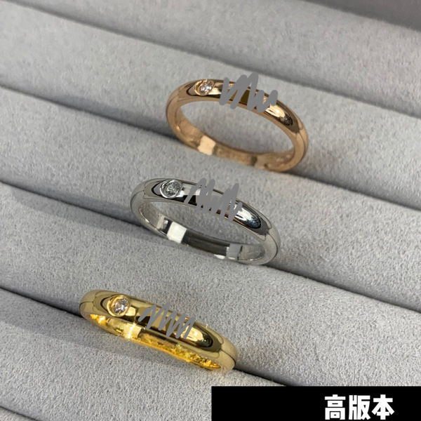 Kaka classic ring CNC precision thick plated 18K narrow version…
