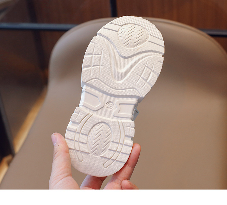 Sandales polyvalentes décontractées pour enfants, chaussures de sport ajourées et respirantes pour garçons et filles, version coréenne, printemps et automne_voghion.com