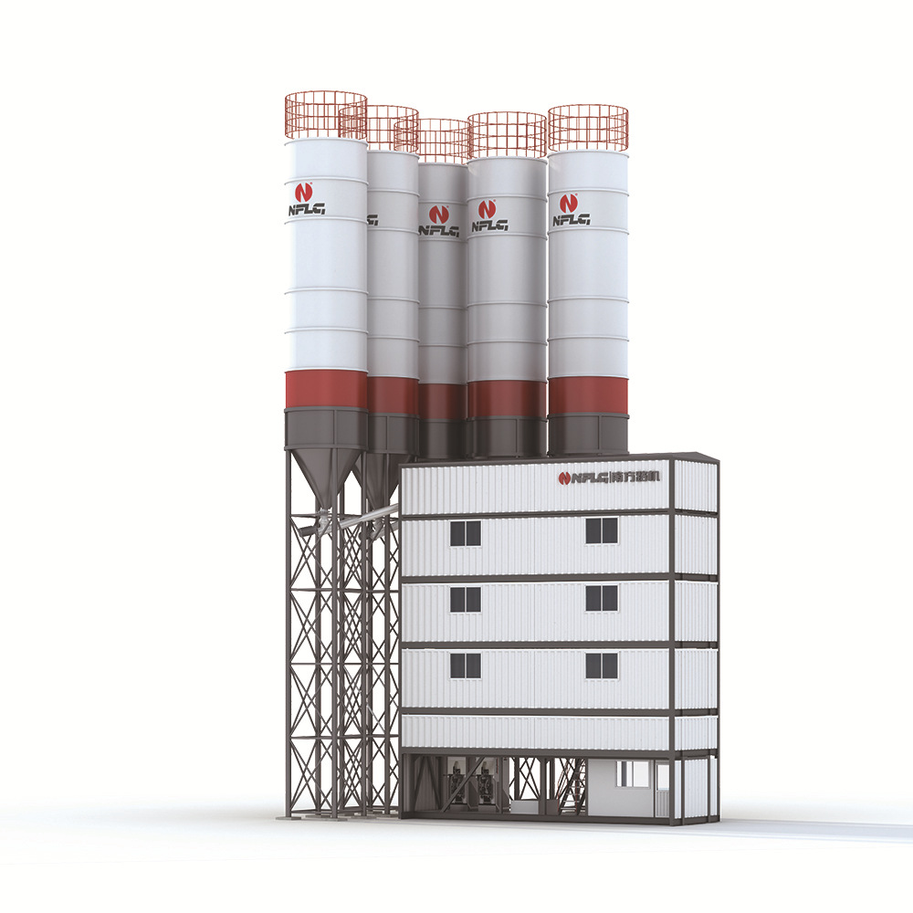 南方路机特种砂浆成套设备 高品质干混砂浆生产线高效生产