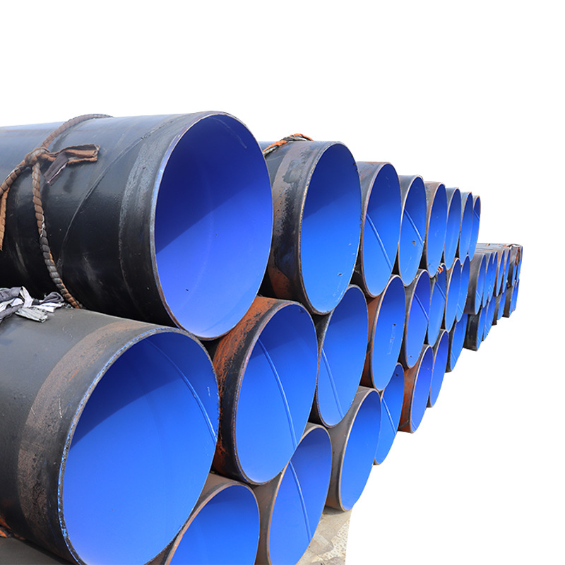 tubería de acero anticorrosivo TPEP enterrado tubería anticorrosivo TPEP fabricantes de tubería anticorrosiva 3PE