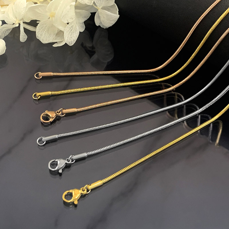 1 Piece Quantity Fashion Geometric Stainless Steel Plating Necklace 1 Piece