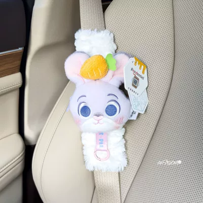 Sürətlər qutusu və əl tormozu başlıqları — Interior Decoration - shoulder-pads-white-plush-official-judy-hopps-coin-purse-single