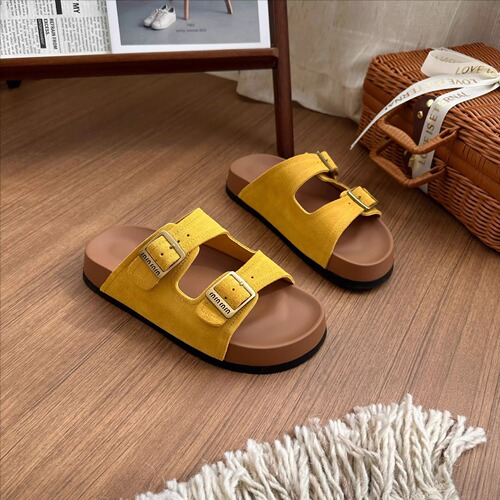 Durable Thick Sole Birkenstock Sandals for Women - Summer Outdoor Wear 2025 - High-end Feel Like Walking on Clouds - One-piece Beach Sandals
