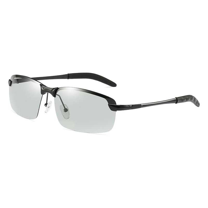 Fábrica al por mayor nuevo 3043 color cambiante gafas de sol de los hombres gafas de conducción polarizadas día y noche gafas de sol de doble uso