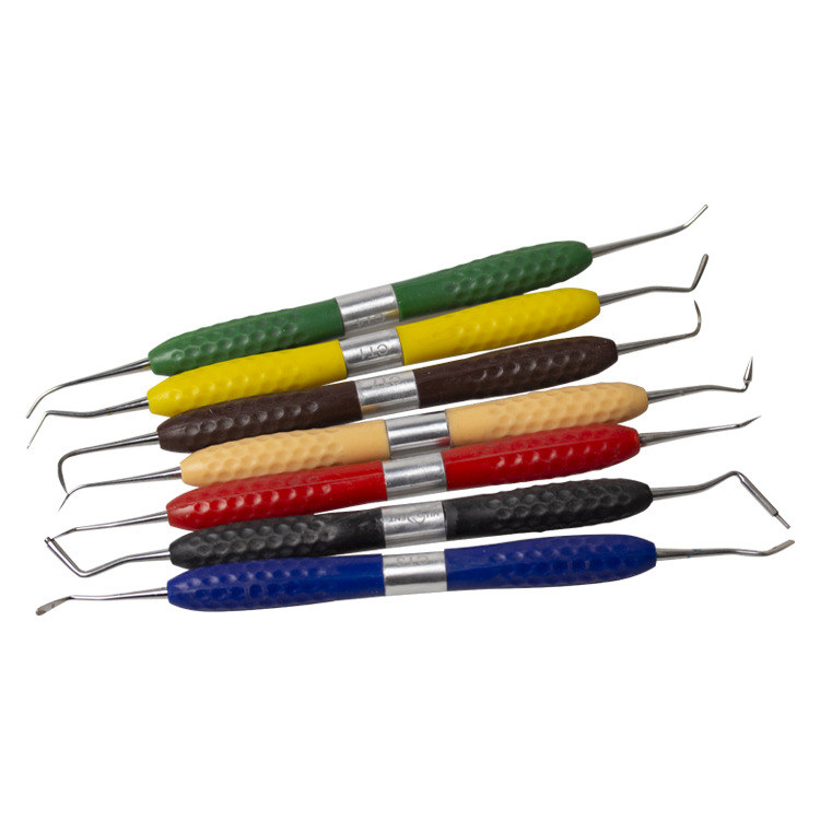 Kit de Resina Dental para Comercio Electrónico Transfronterizo, Kit Estético de Resina, Cuchillo para Resina, Recortador, Juego de Instrumentos Orales