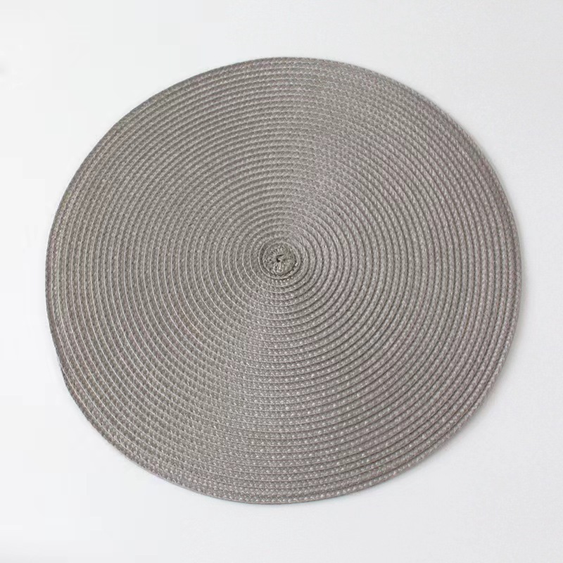 PP mantel de aislamiento redondo estera hogar europeo mantel aislamiento de Mantel occidental mantel de alta gama estera