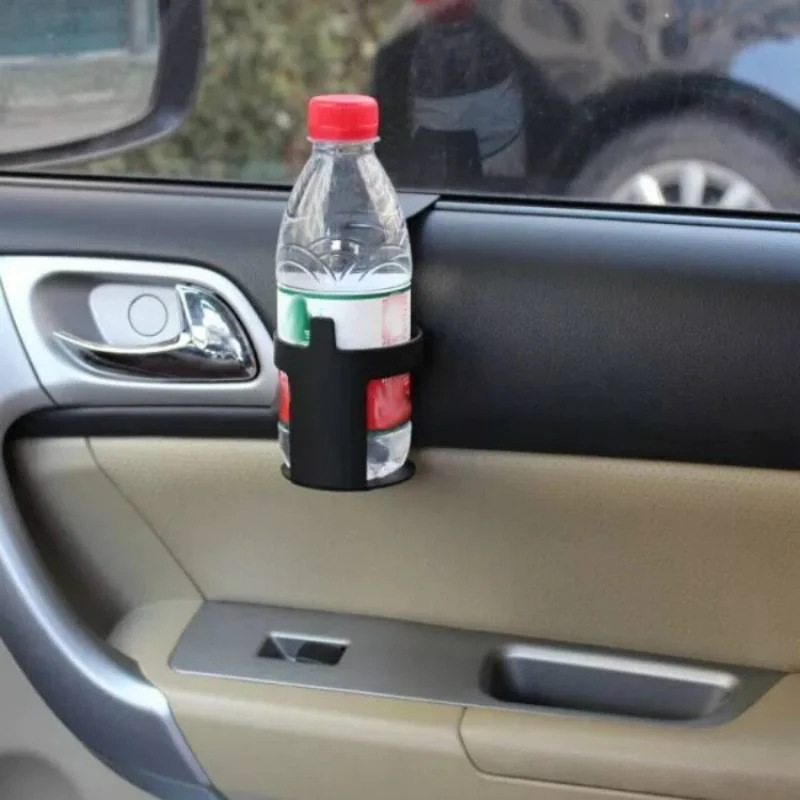 車載多機能飲料ラックは自動車黒色プラスチックドア窓シート手すり水カップラック飲料を適用する|undefined