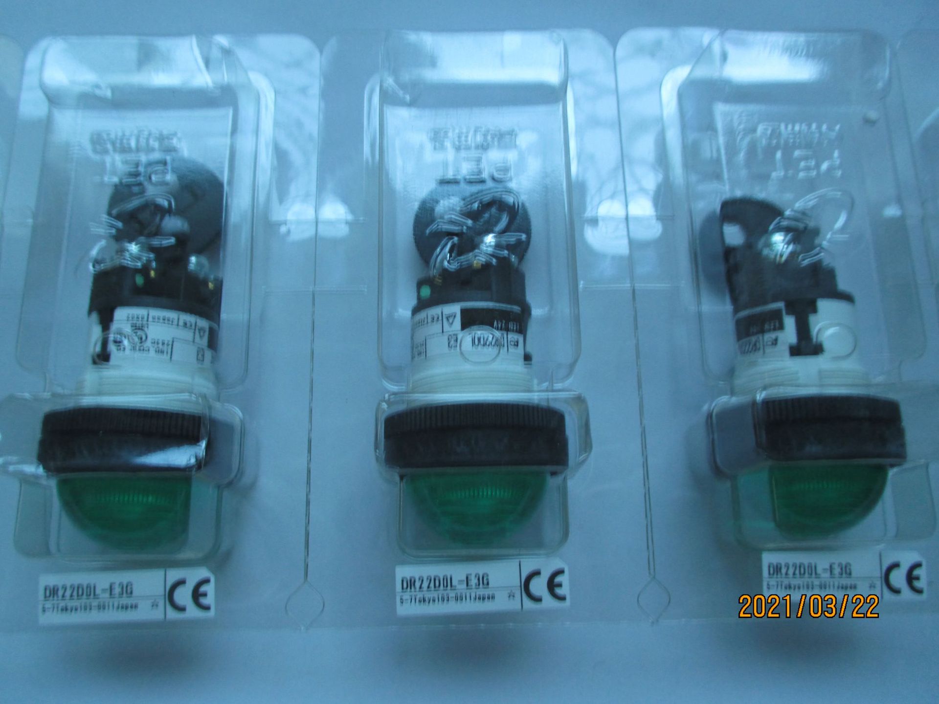 全新富士按钮指示灯DR22D0L-E3G