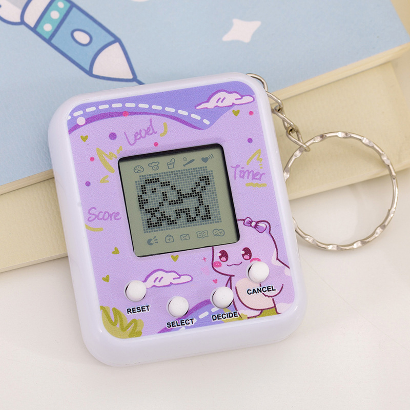 Square purple Tamagotchi