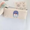 Cute capacious pencil case, high quality stationery for elementary school students, with little bears, Korean style