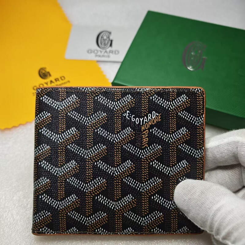 Goya Short Wallet Dog Tooth Bag Same Style Men's and Women's Wallet Carry-On New Wallet Printing Unisex Goya Short Wallet Dog Tooth Bag Same Style Men's and Women's Wallet Carry-On New Wallet Printing Unisex